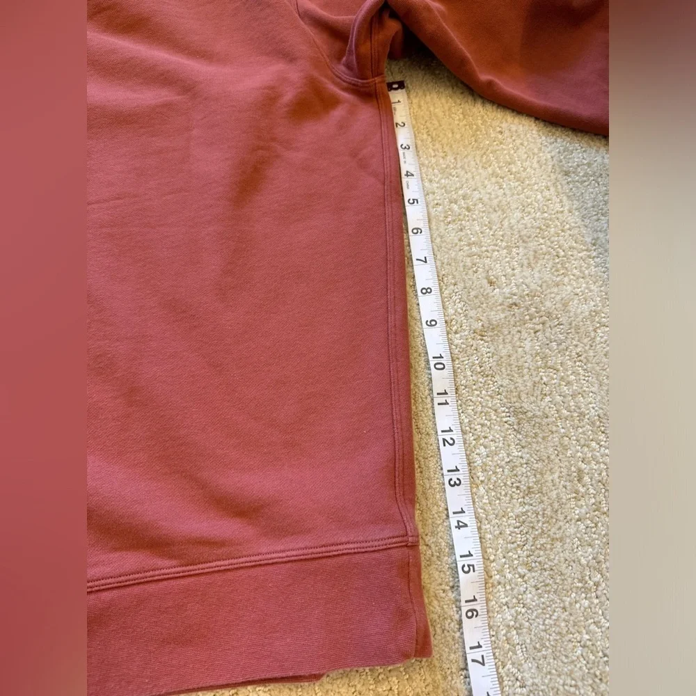 Lululemon Perfectly Oversized Crew in Soft Cranberry color